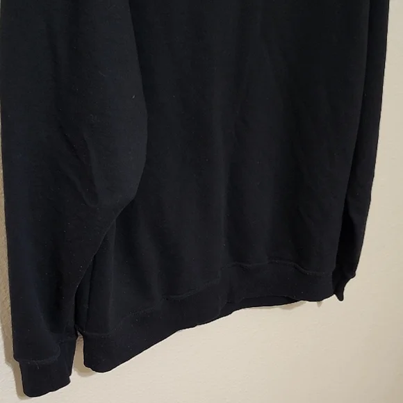 Champion Men's Black Hoodie Sweater - Picture 8 of 9